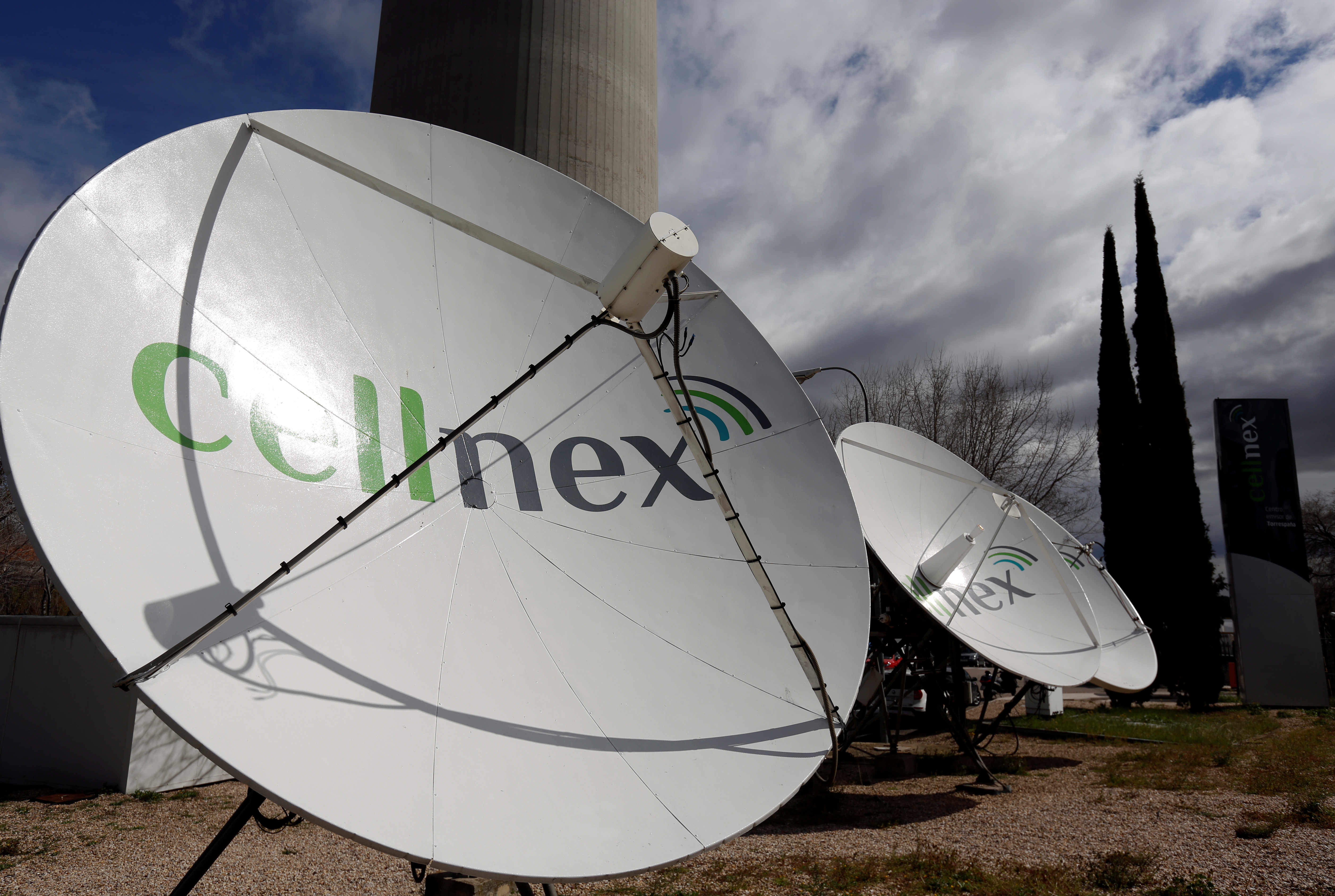 Antena de Cellnex, en Torrespaa, donde se sita el Pirul (Madrid).