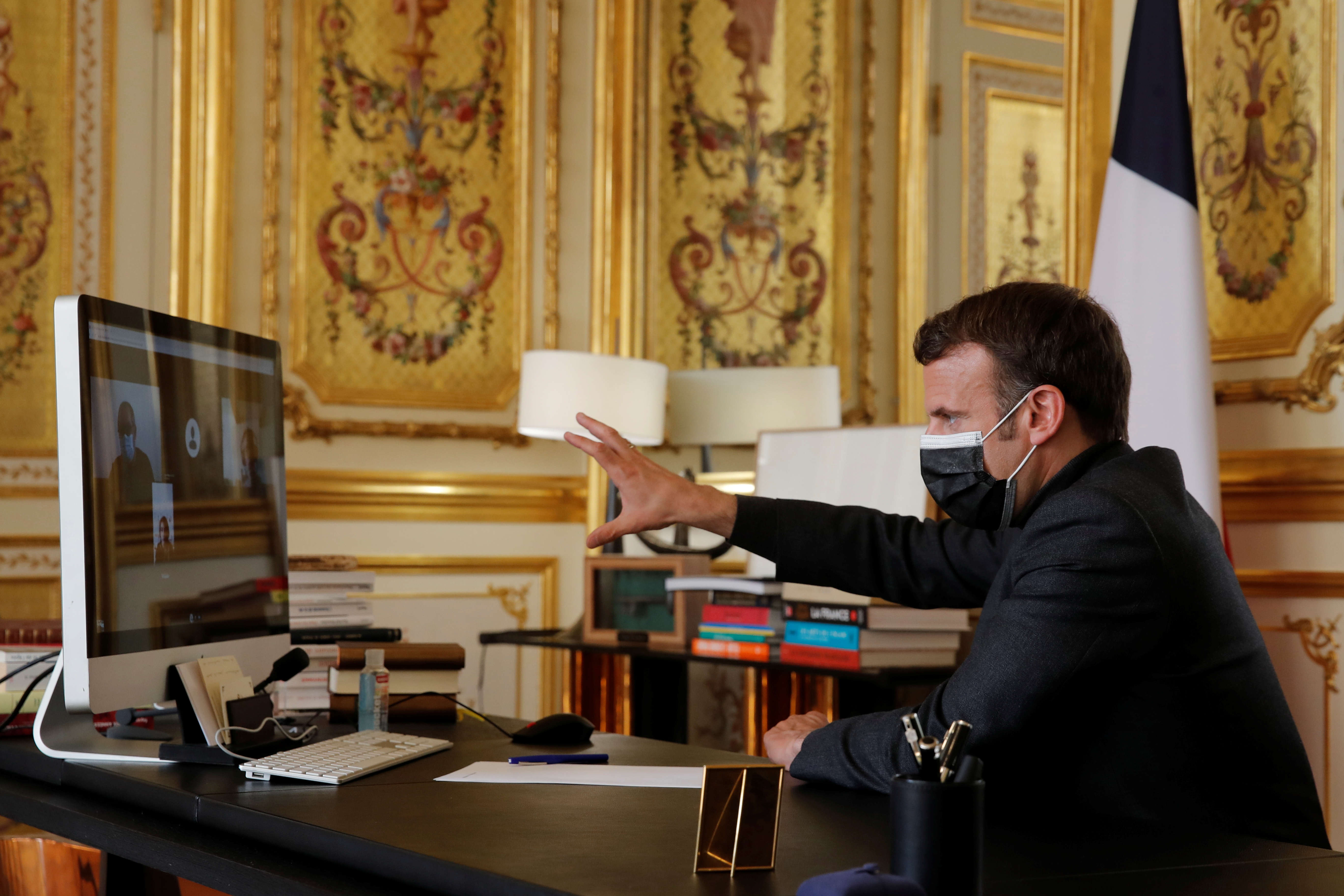 El presidente francs, Emmanuel Macron, el martes.