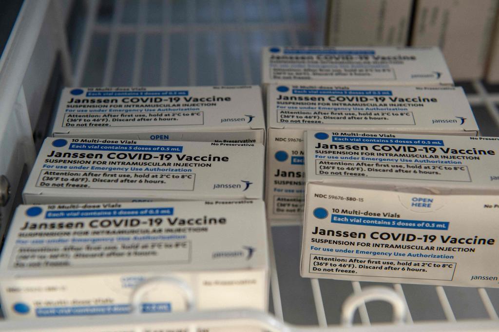 Viales de la vacuna de Janssen contra el Covid-19.