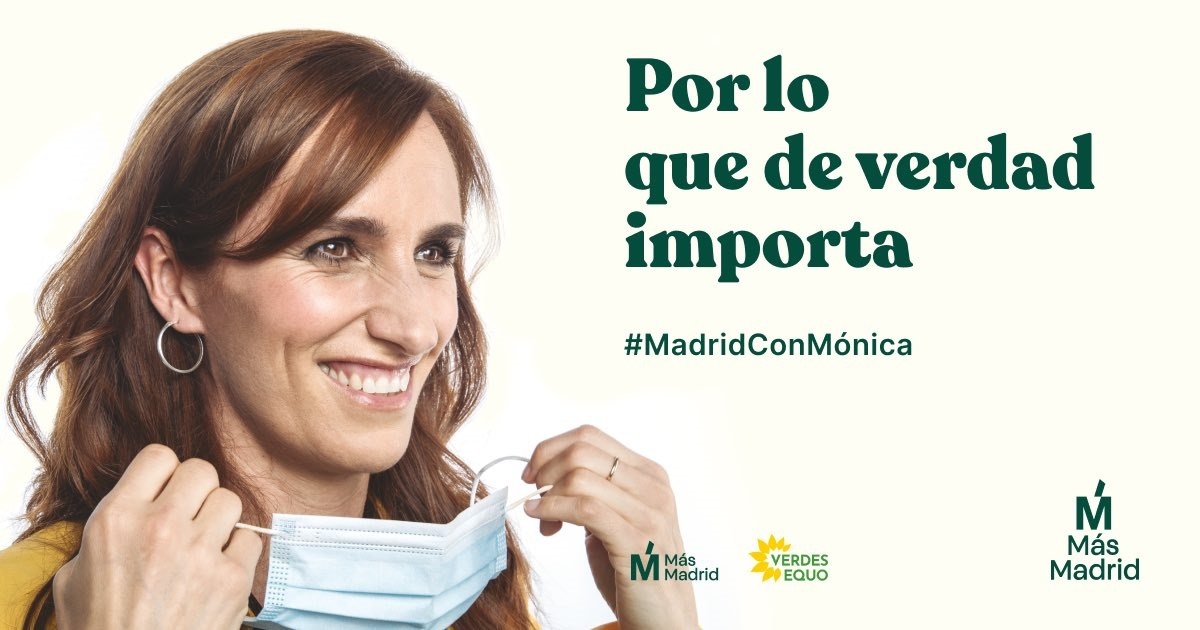 Cartel de Ms Madrid para las elecciones del 4-M.