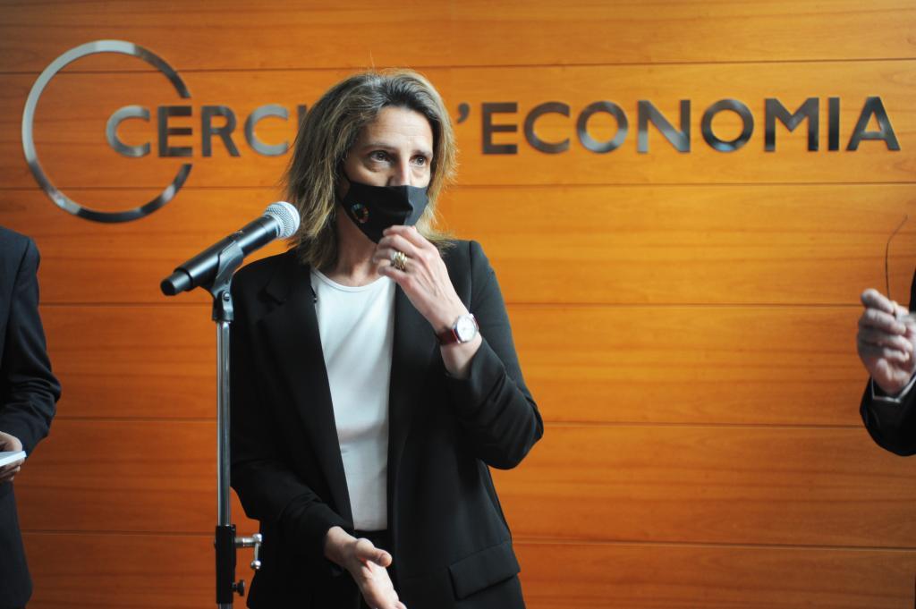 La vicepresidenta de Transicin Ecolgica, Teresa Ribera.