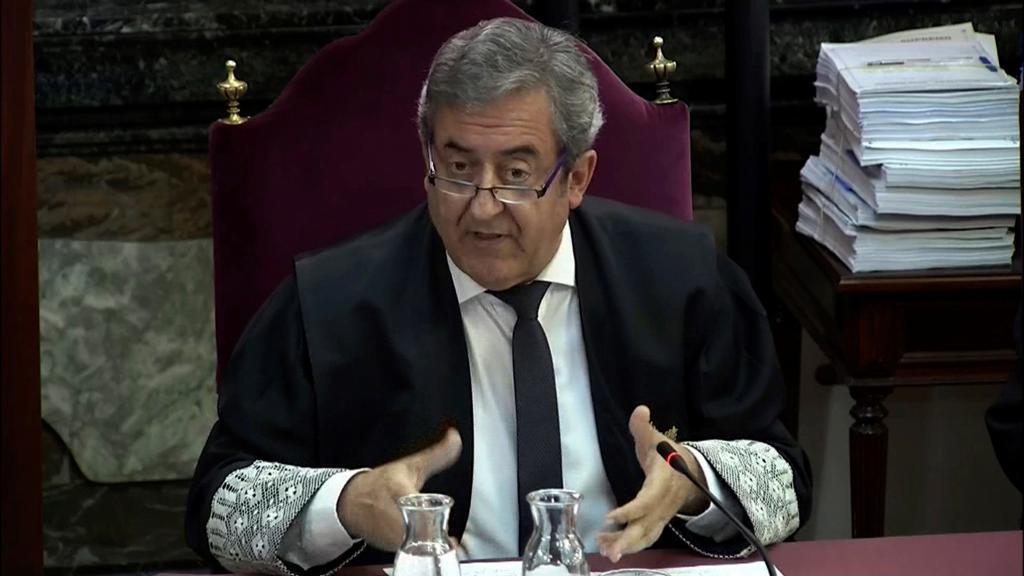 Javier Zaragoza, durante el juicio del 'procs'.