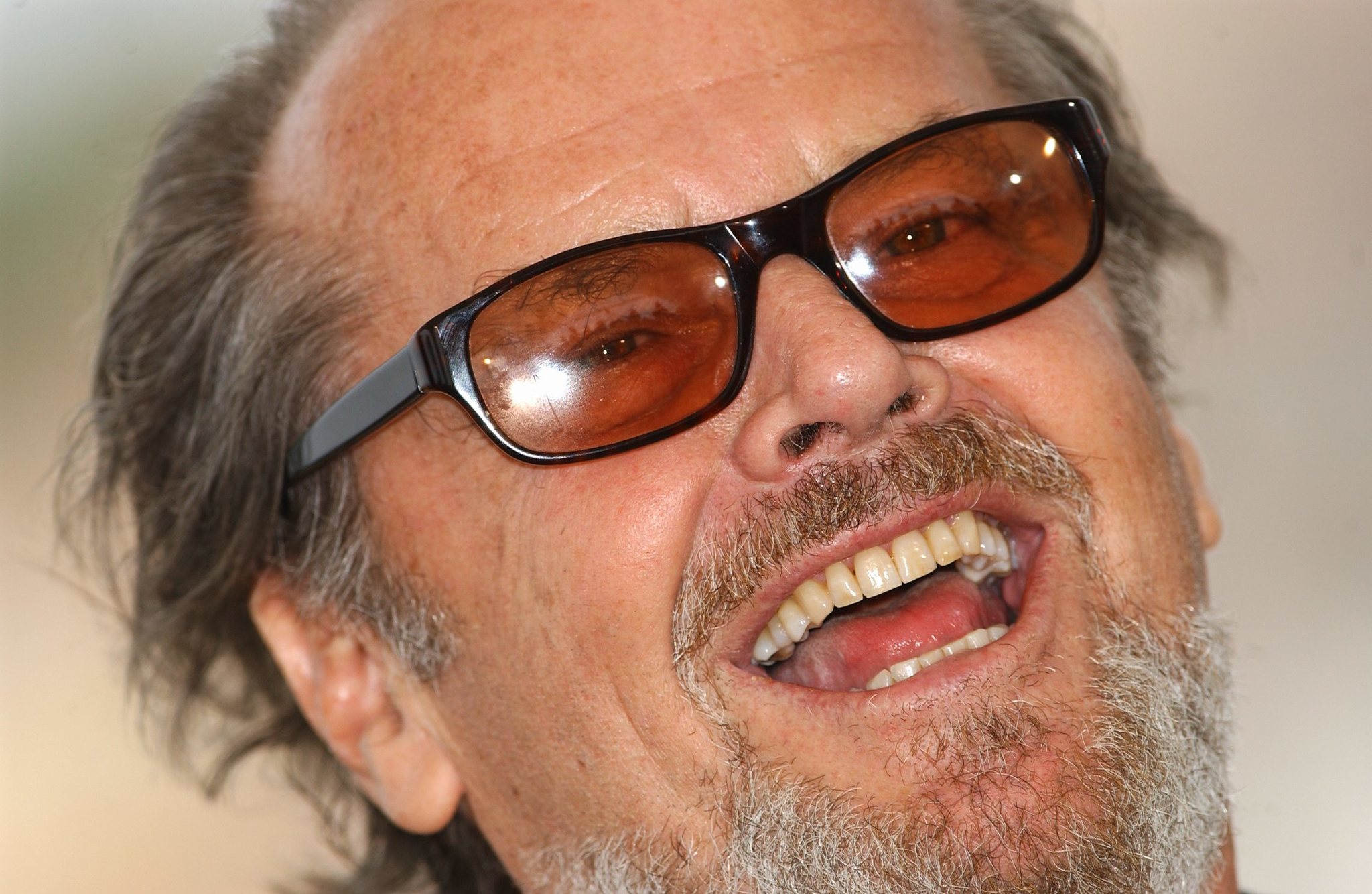 El actor Jack Nicholson, en el Festival de Cannes de 2002.