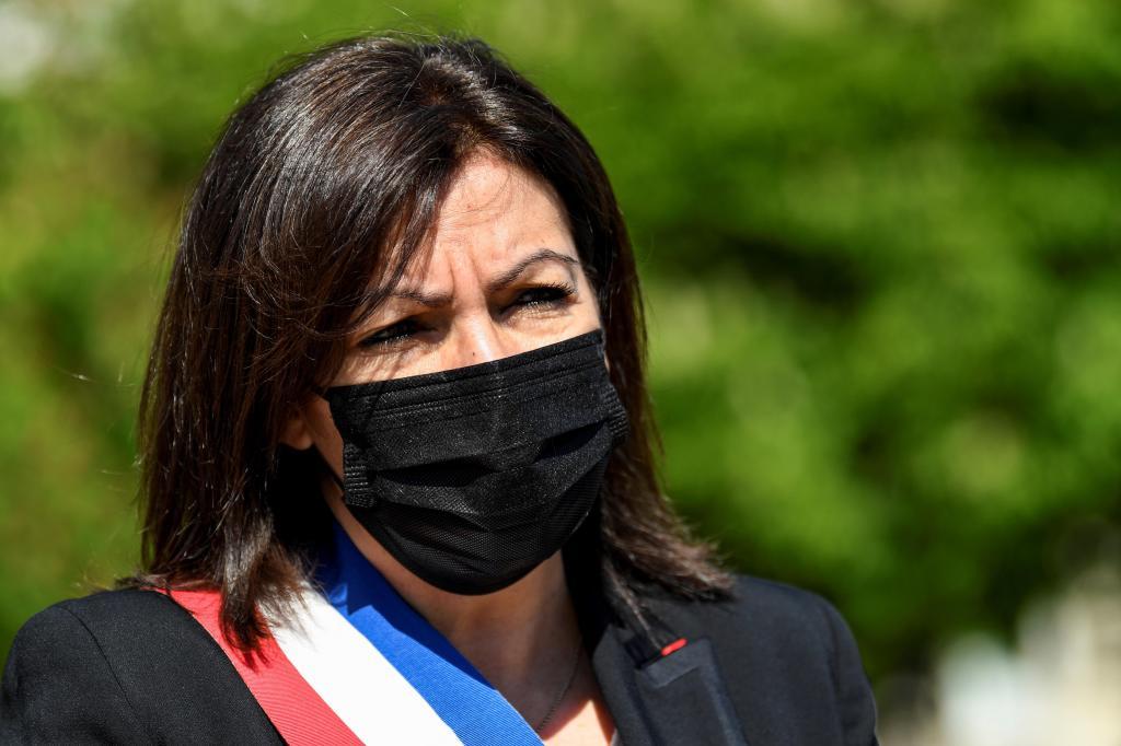 La alcaldesa de Pars, Anne Hidalgo, en un reciente acto en la capital francesa.