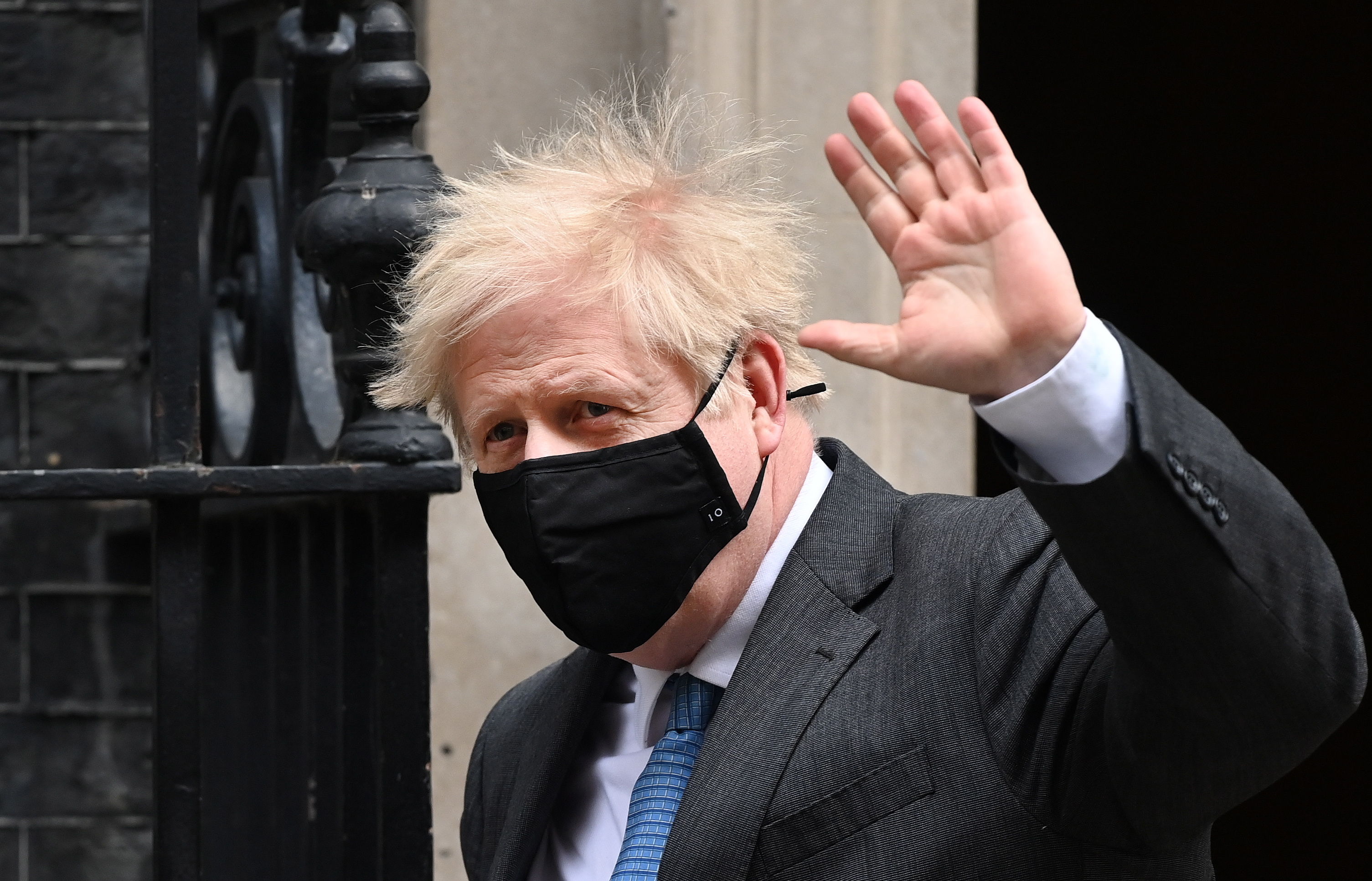 El primer ministro Boris Johnson.