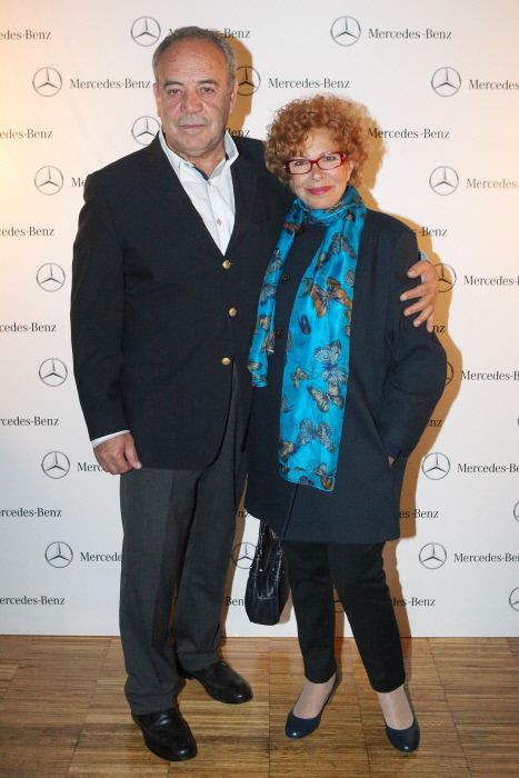 Tito Valverde y su esposa, Mara Jess Sirvent.