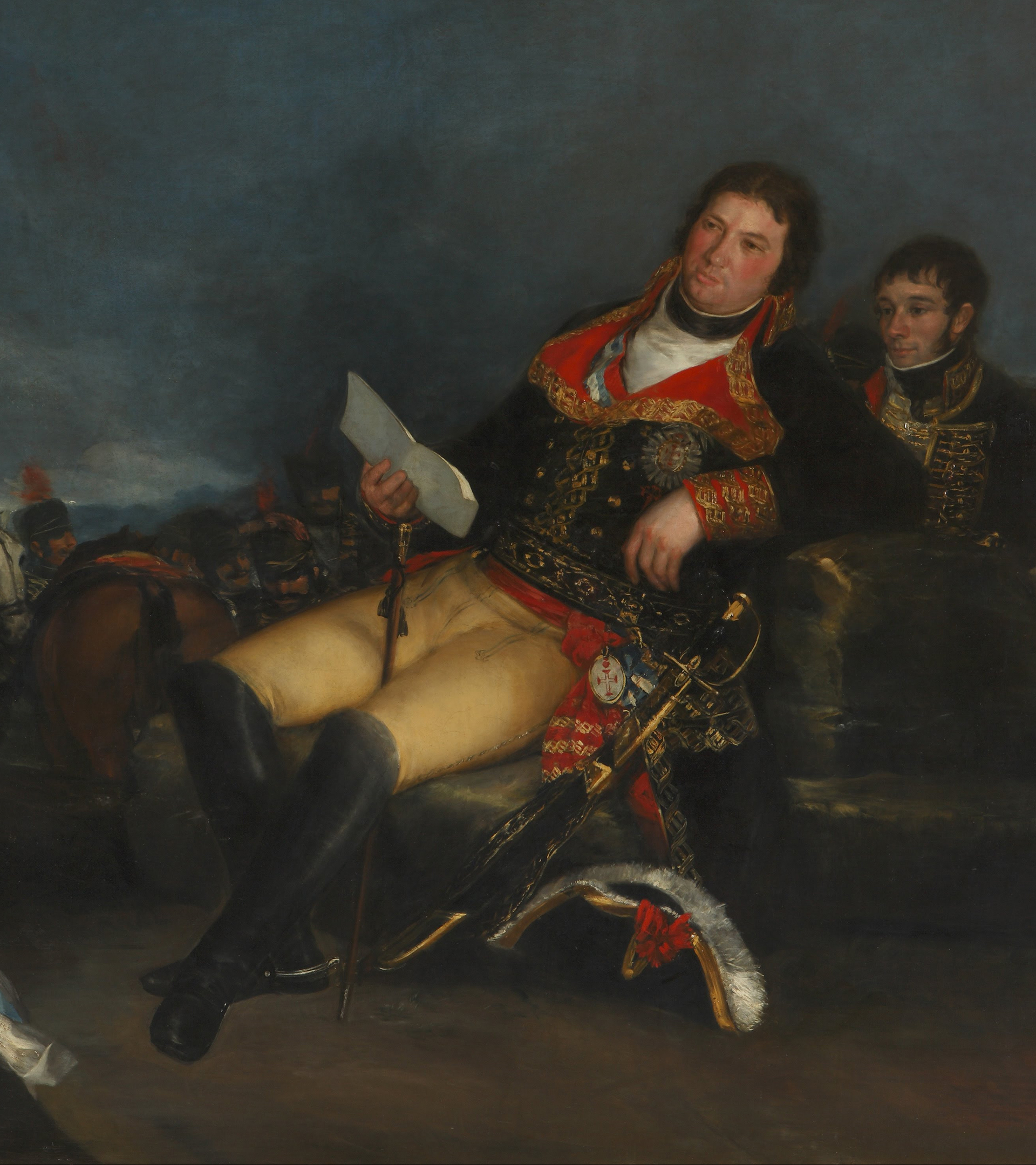 Godoy, retratado por Goya