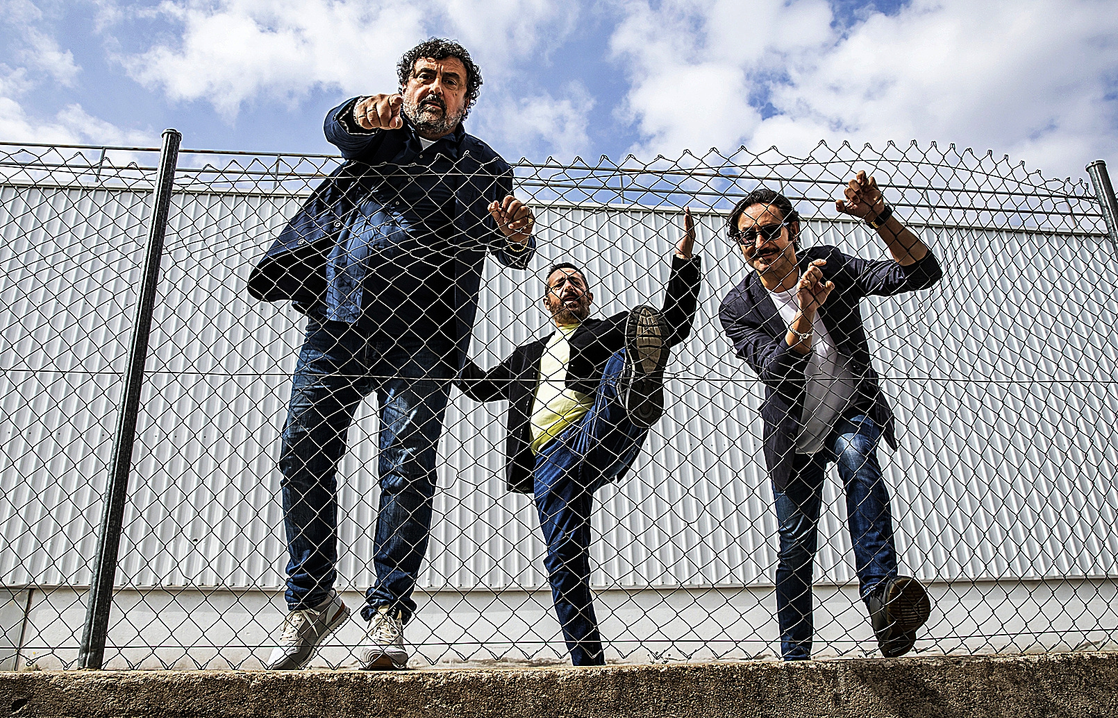 Paco Tous, Pepn Nieto y Carlos Santos, protagonistas de 'Los hombres de Paco'