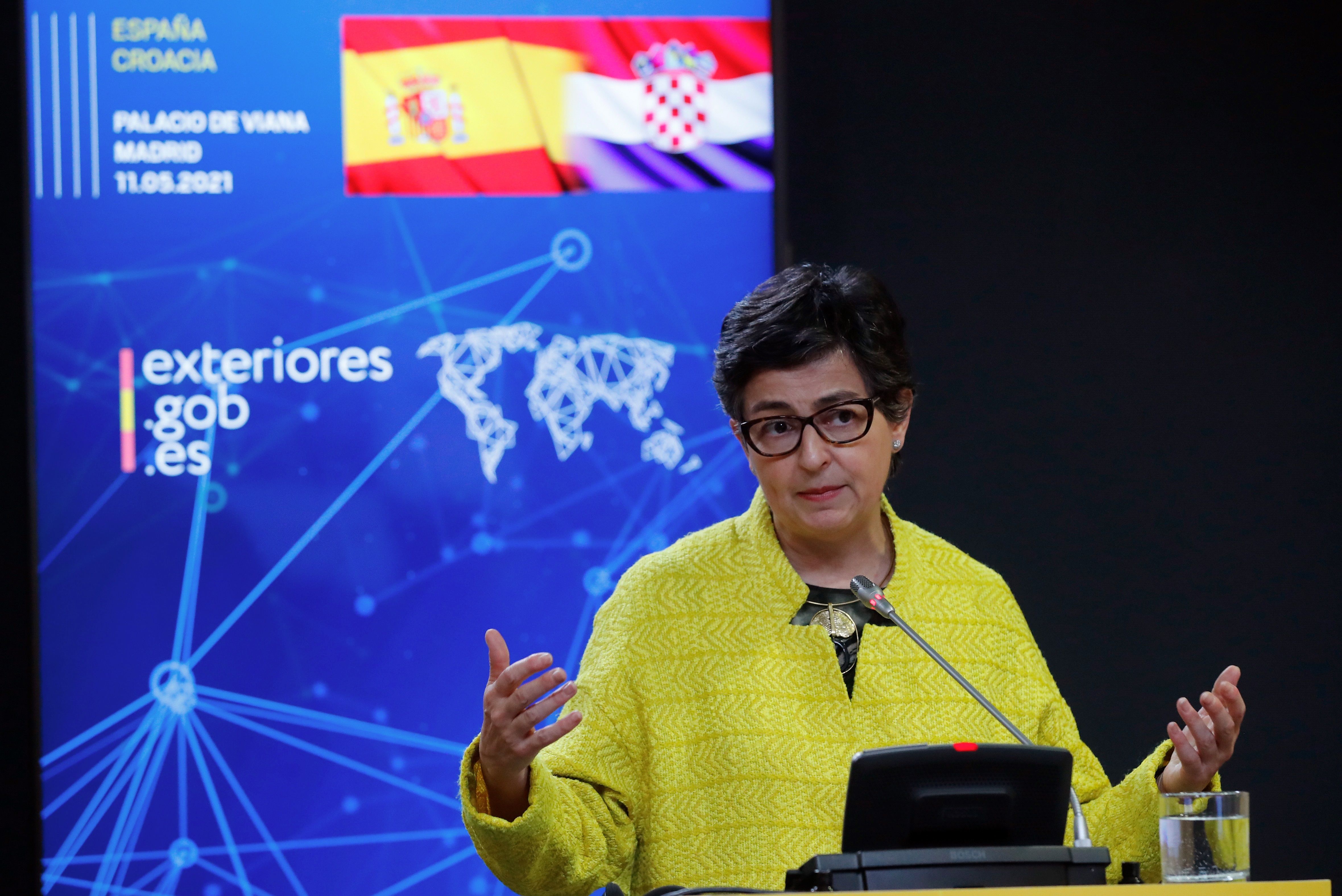 La ministra espaola de Asuntos Exteriores, Arancha Gonzlez Laya.