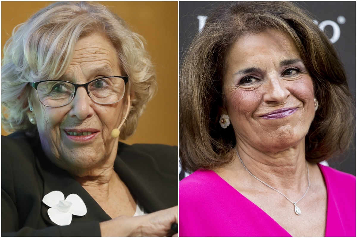 Las ex alcaldesas de Madrid Manuela Carmena y Ana Botella.