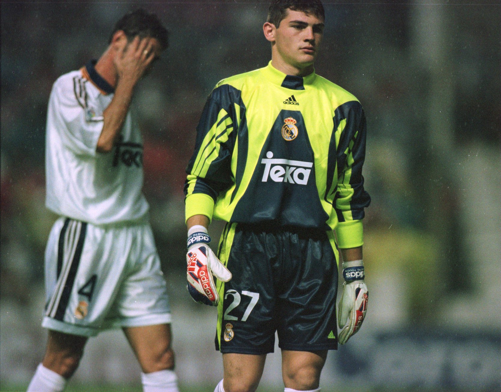 Debut de Iker Casillas con el Real Madrid en San Mams el 12 de septiembre de 1999