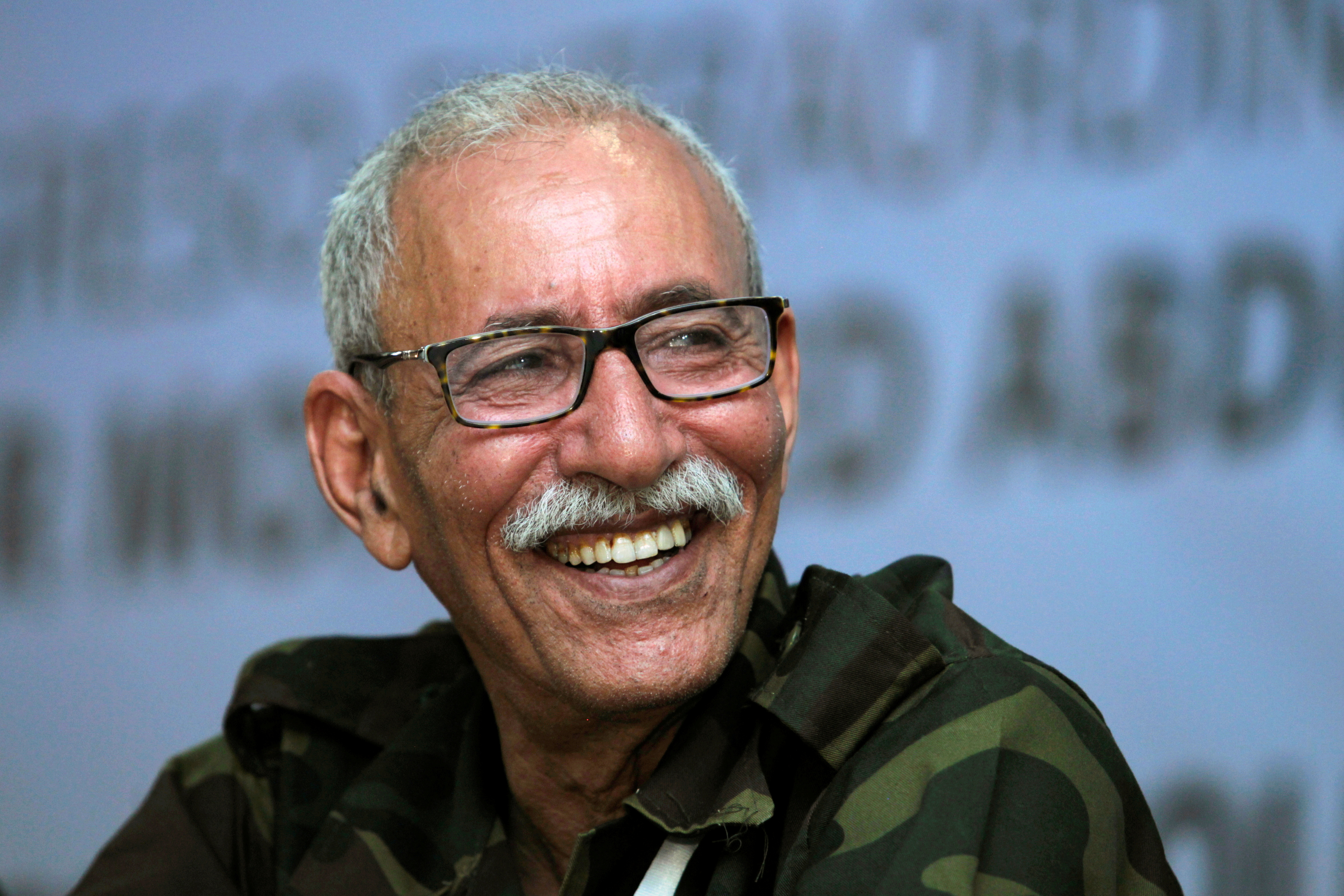 Brahim Ghali, lder del Frente Polisario.