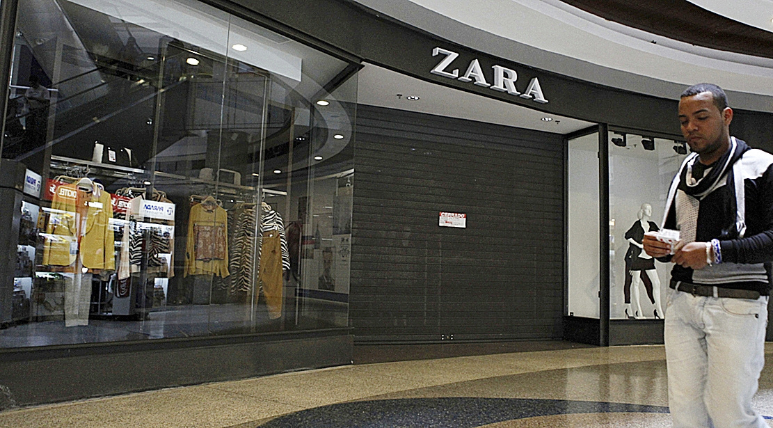 Tienda de Zara en Caracas
