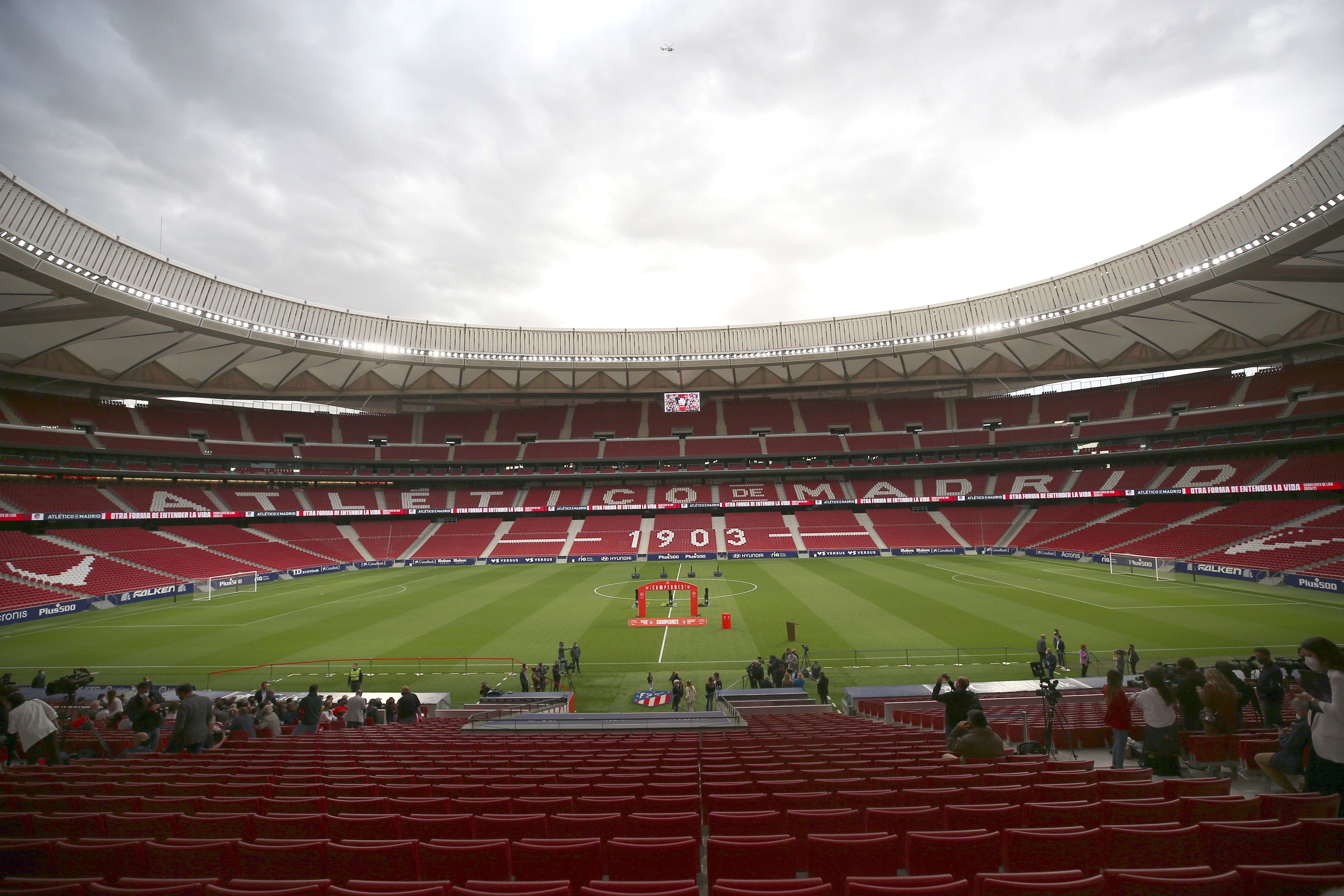 El Wanda Metropolitano, estadio del Atltico de Madrid.