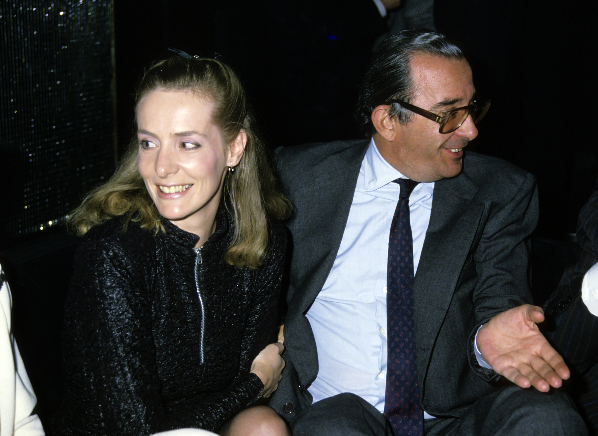 Gonzalo y su segunda esposa, Mercedes Licer, en los 80.