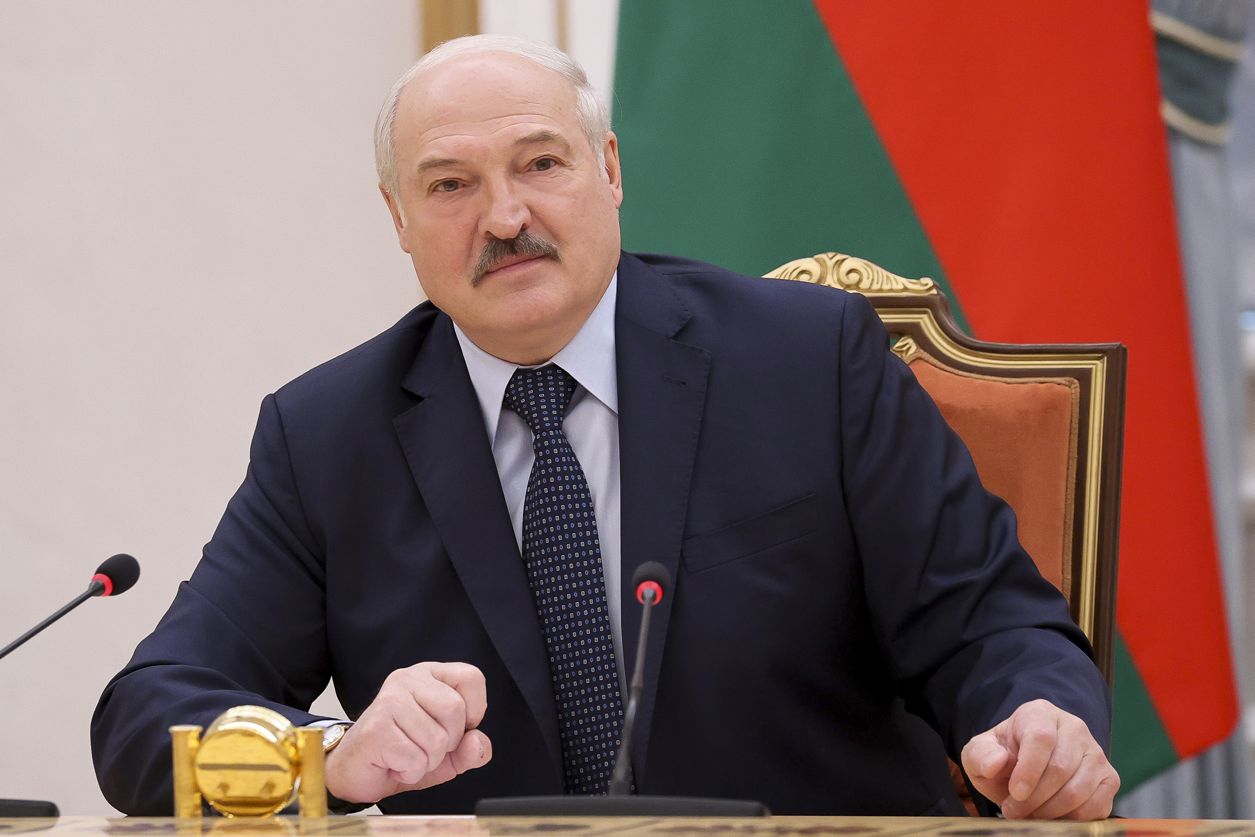 Lukashenko, presidente de Bielorrusia.