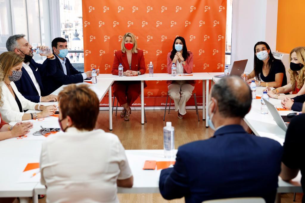 Mara Muoz e Ins Arrimadas presiden el comit autonmico de Cs en la Comunidad Valenciana.