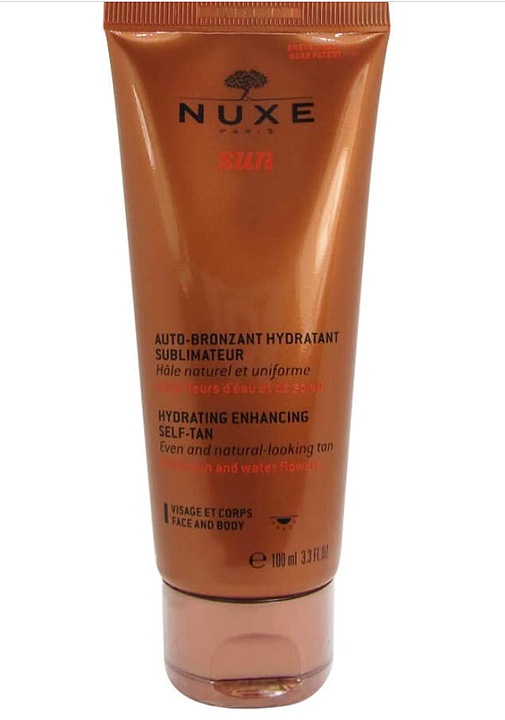 Crema Auto-bronzant hydratant sublimateur, de Nuxe.
