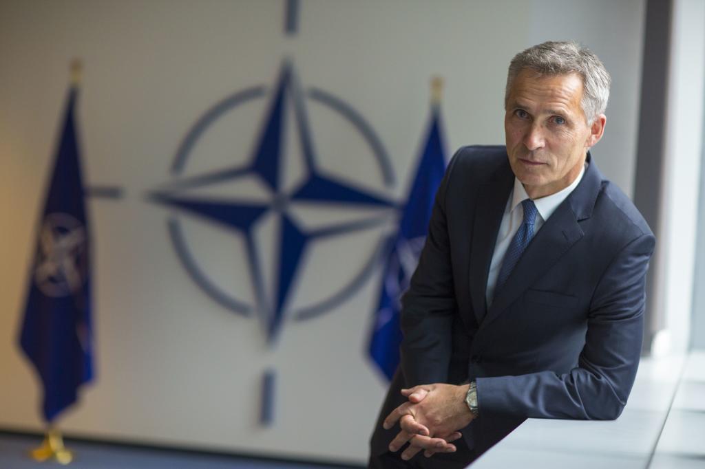 El secretario general de la OTAN Jens Stoltenberg