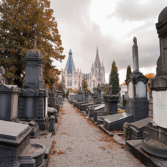 Cementerio de Schaerbeek, en Bruselas.