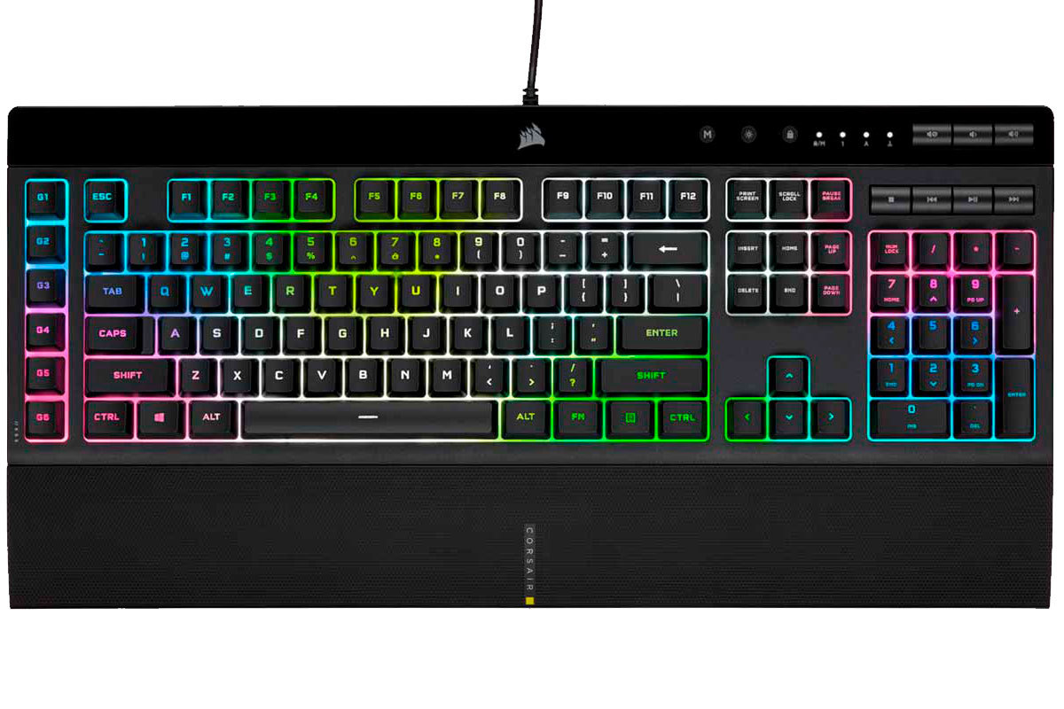 Corsair K55: econmico y completo teclado gaming