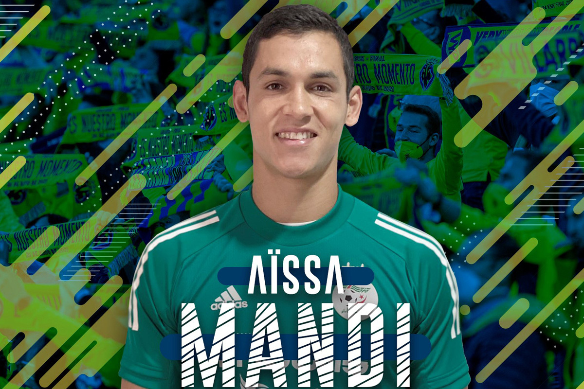 El defensa argelino Asa Mandi llega libre procedente del Betis.