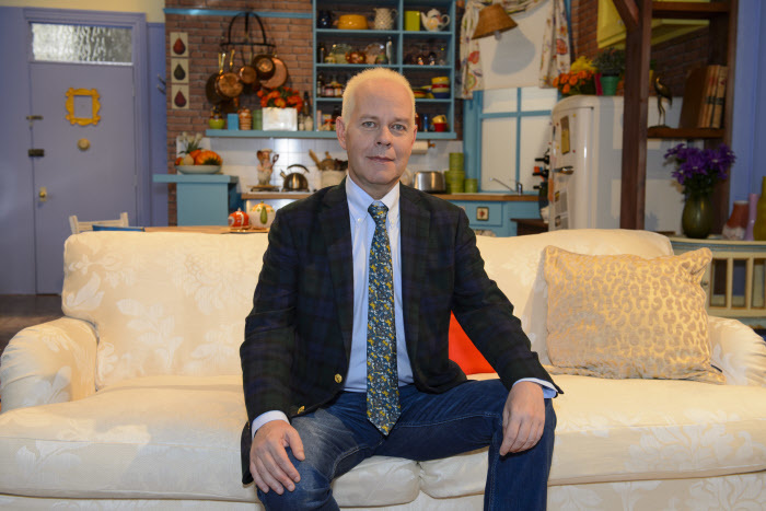 James Michael Tyler, en el apartamento de Mnica en Friends, en una imagen de 2015.