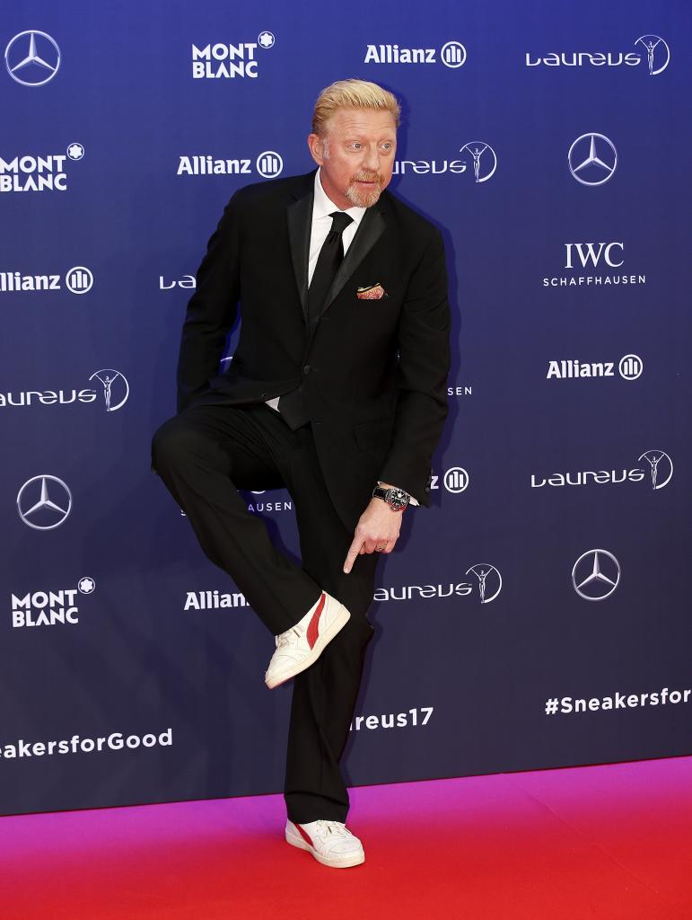 Boris Becker en los premios Laureus