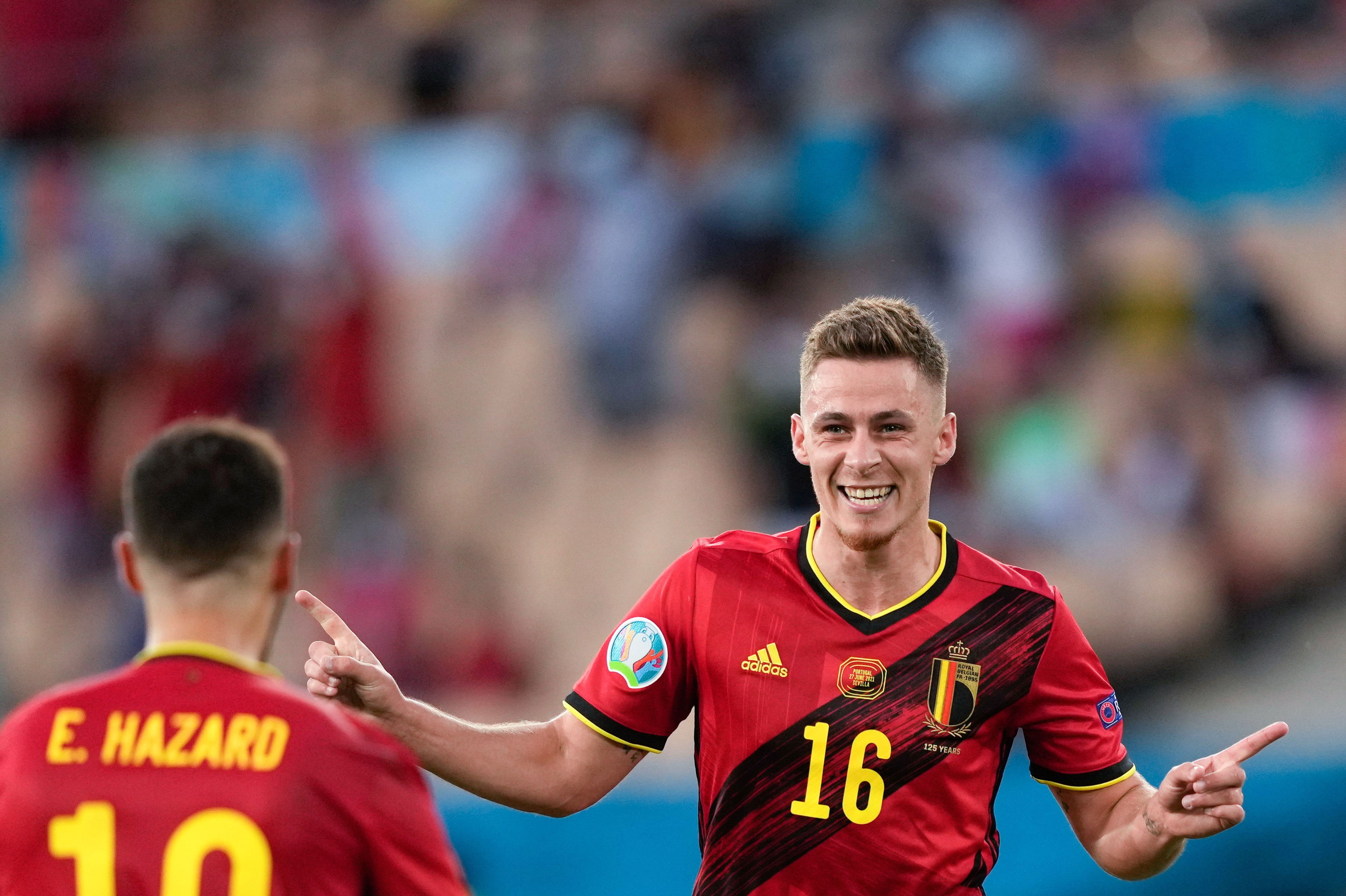 escándalo borgoña Rey Lear Eurocopa 2021: El otro Hazard vive su día de gloria y una defensiva Bélgica  elimina a la Portugal de Cristiano | Eurocopa