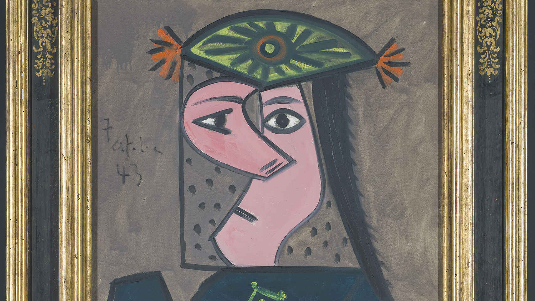 Fragmento de 'Buste de Femme 43', de Picasso.