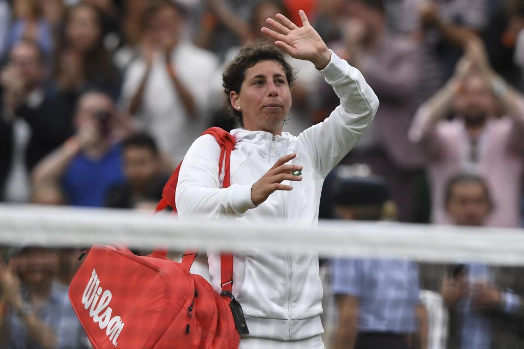 Carla Surez se despide de Wimbledon