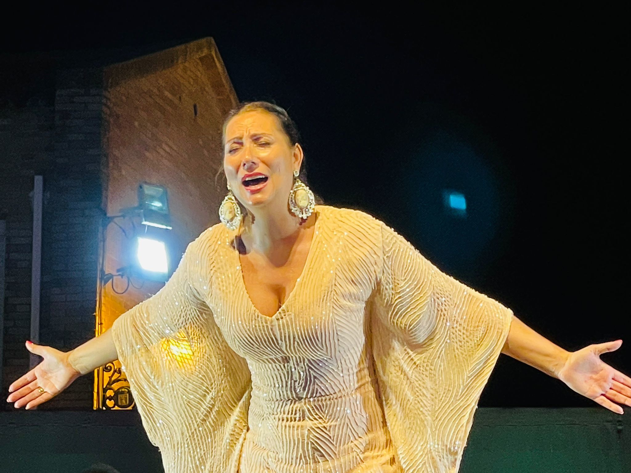 Marina Heredia triunfó en el único festival flamenco en el que va a participar este verano.