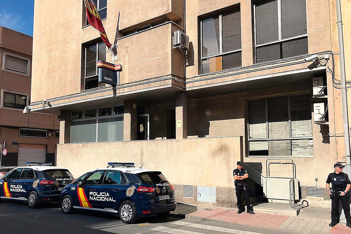 Comisara de la Polica de Elda (Alicante).