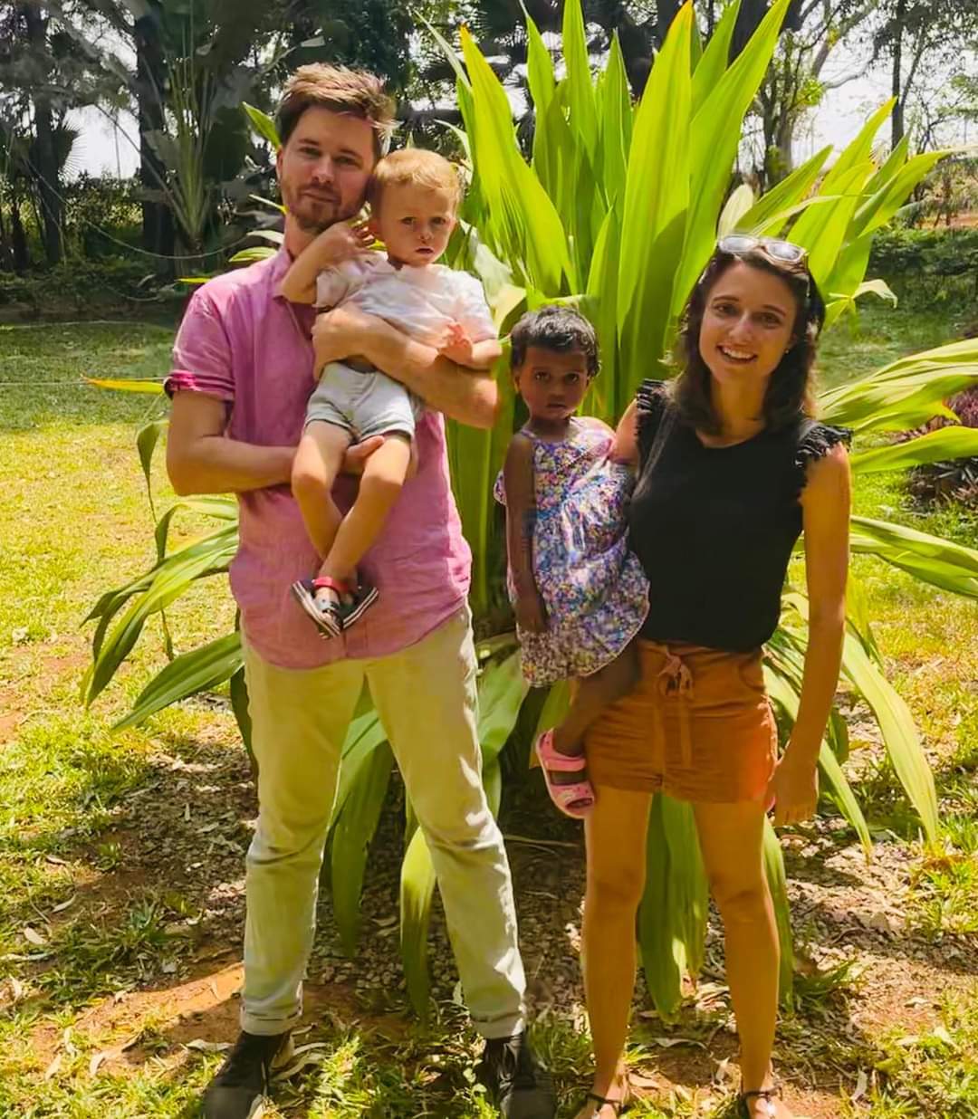 Raquel y su familia residen en la India desde agosto de 2019.