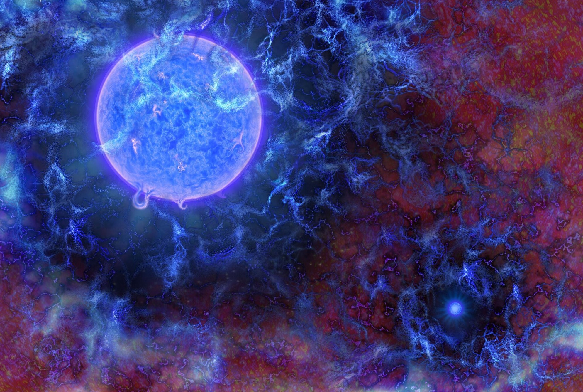 Recreacin de estrellas masivas en el universo primitivo