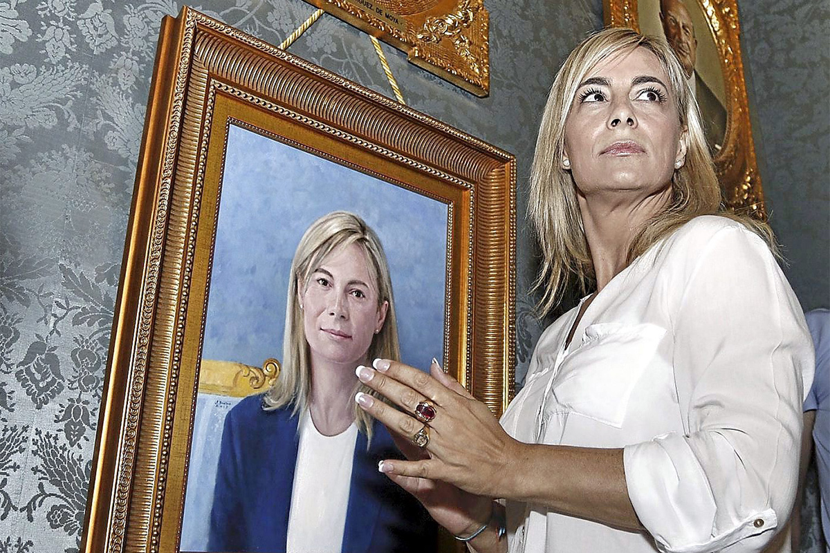 La ex alcaldesa de Alicante, Sonia Castedo, en 2015.