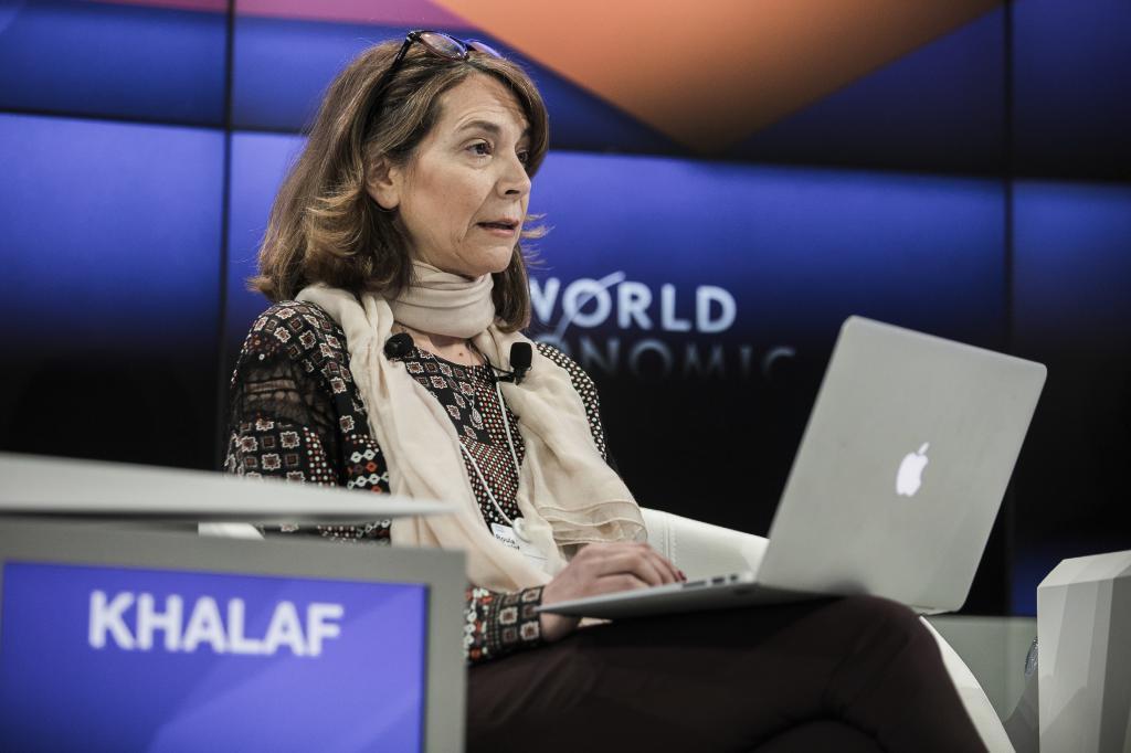La directora de Financial Times, Roula Khalaf