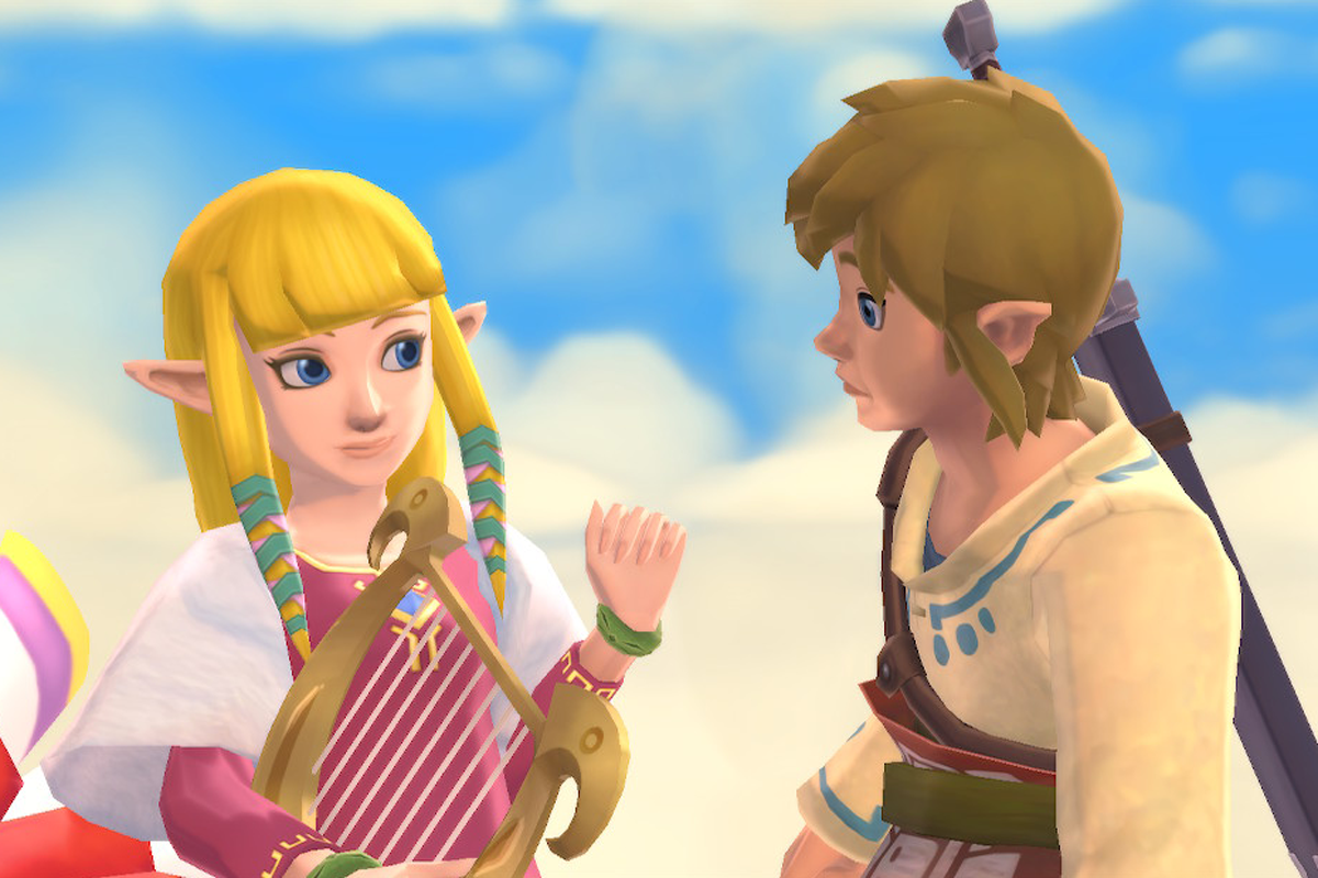 7. "Link with Blue Hair" by Skyward Sword - wide 5