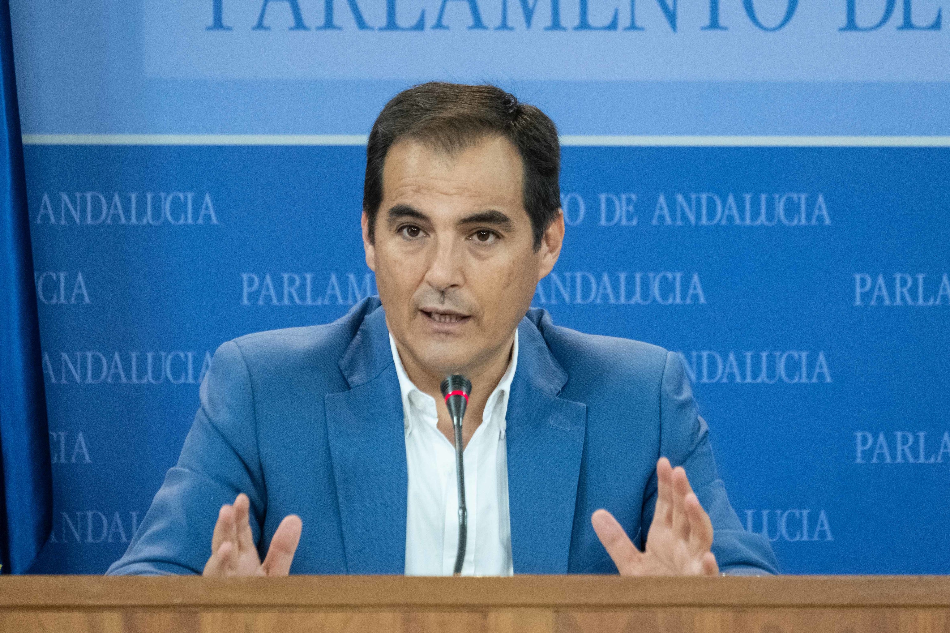 El portavoz del grupo popular en el Parlamento, Jos Antonio Nieto.