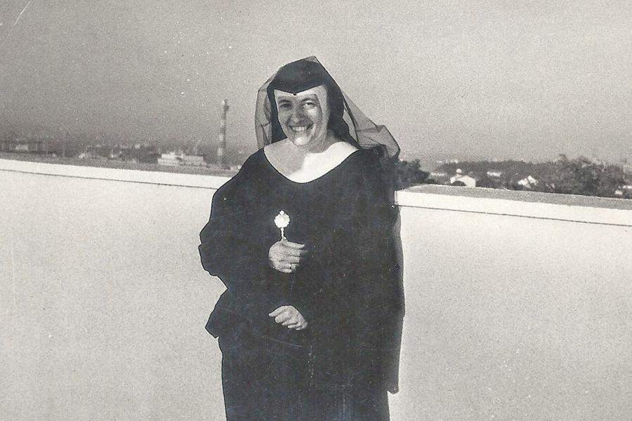 Victoria de la Cruz en sus primeros años como misionera en Japón.