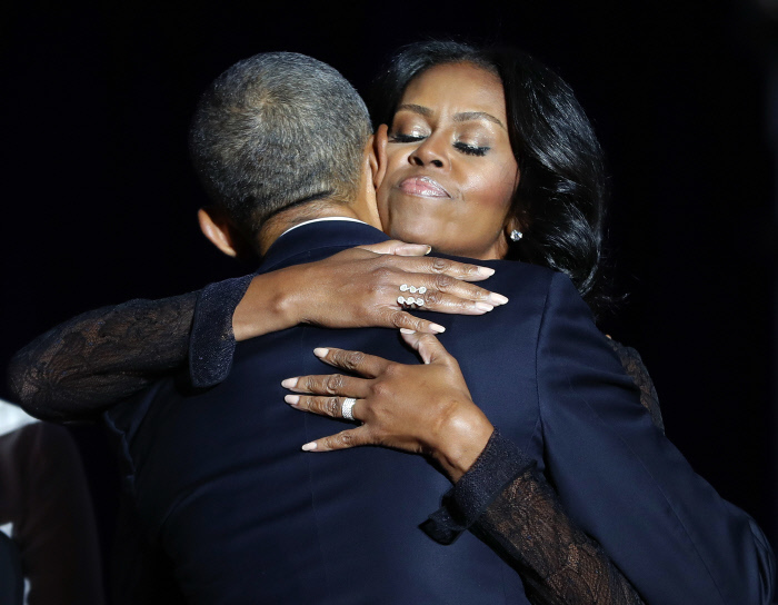 Barack y Michelle Obama llevan 32 aos juntos.