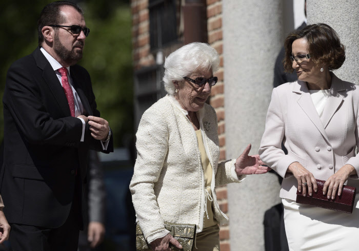 Menchu lvarez, abuela de la Reina Letizia recientemente fallecida, en  2015