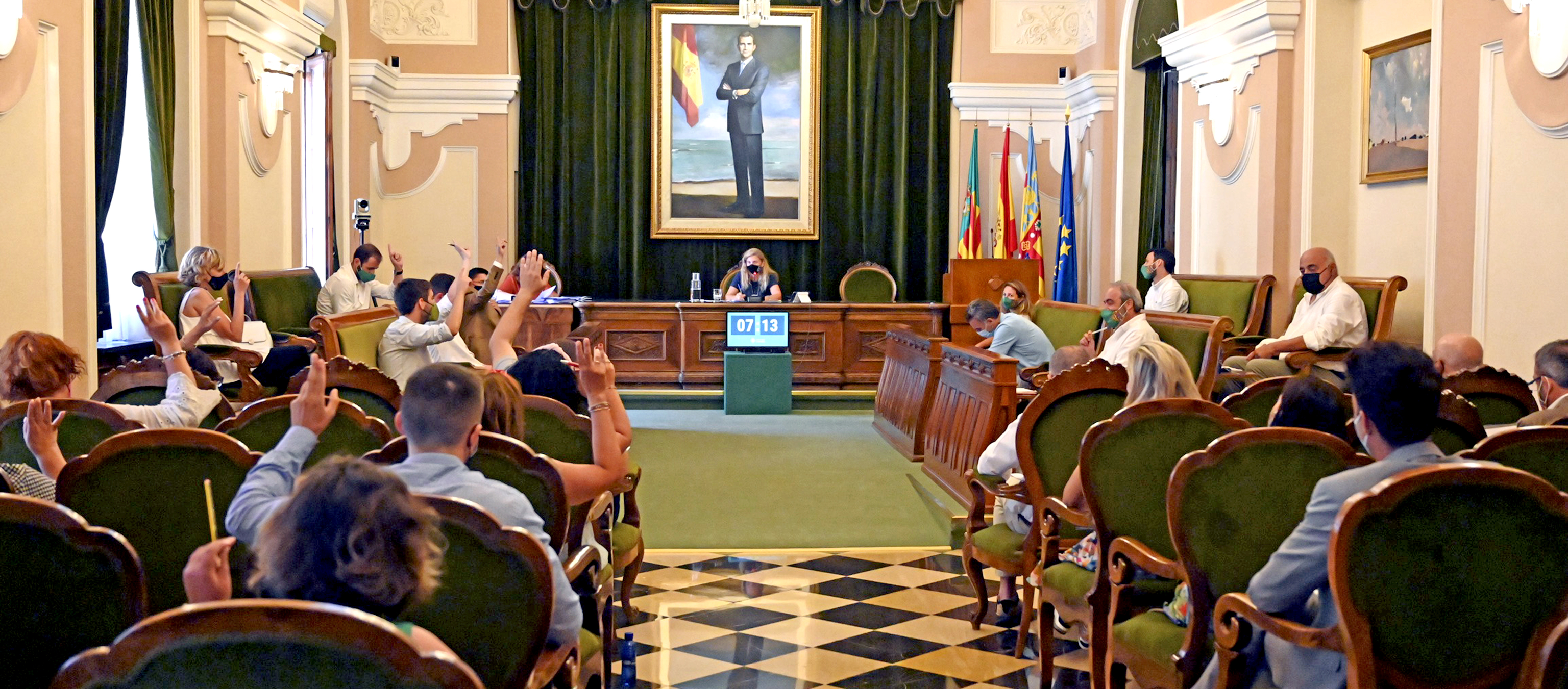 El Ayuntamiento de Castelln celebr el pasado jueves su ltimo pleno.