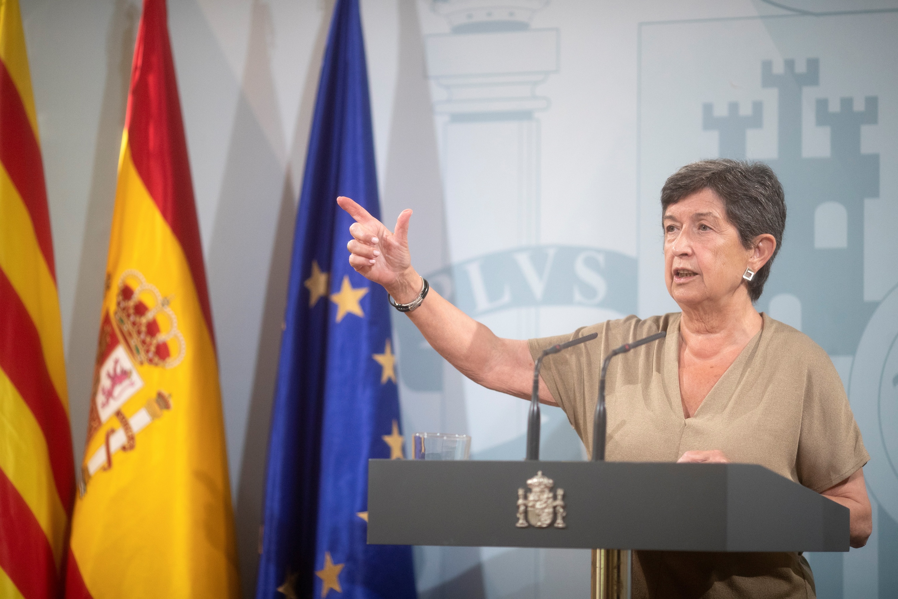 La delegada del Gobierno en Catalua Teresa Cunillera