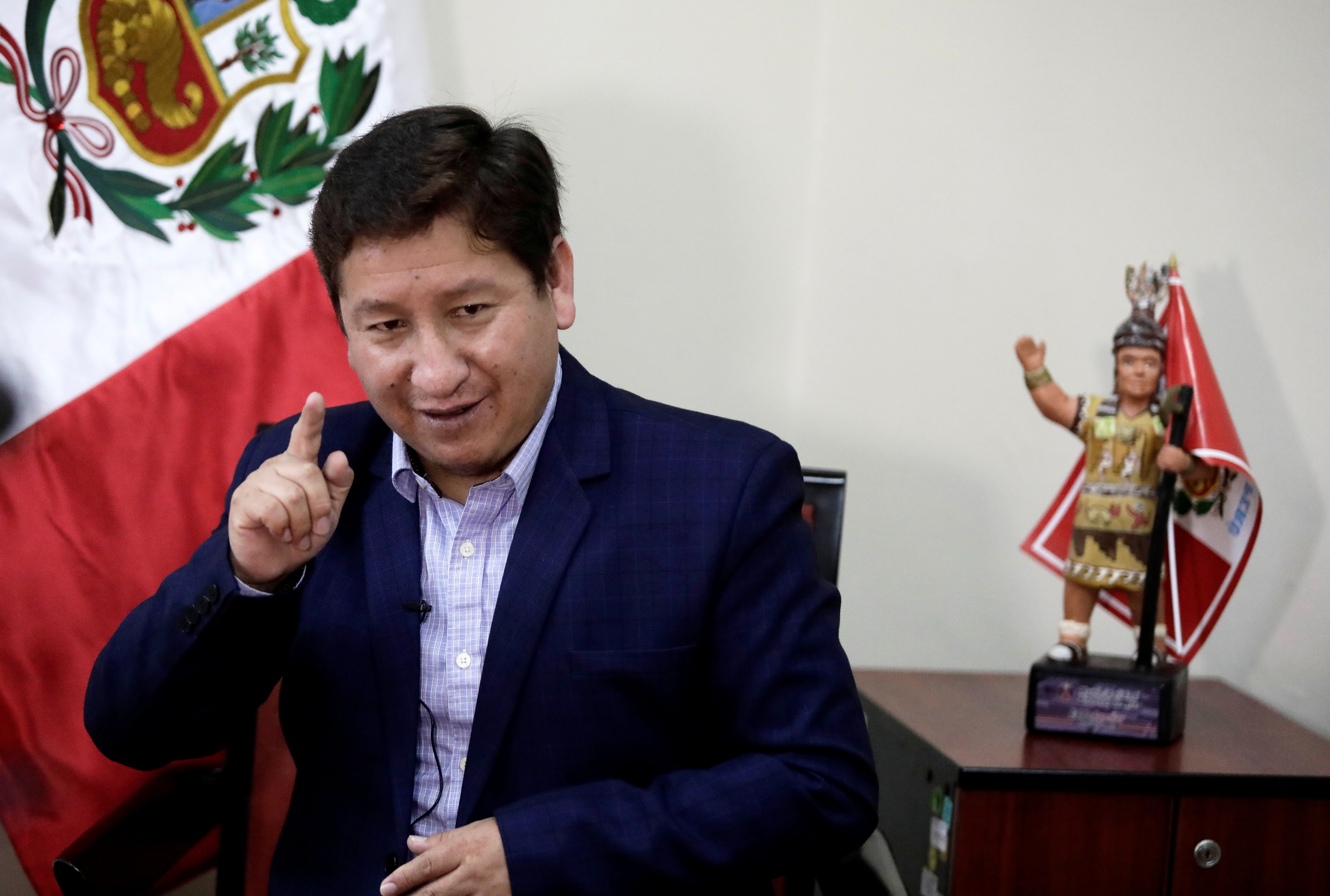 El primer ministro peruano, Guido Bellido.