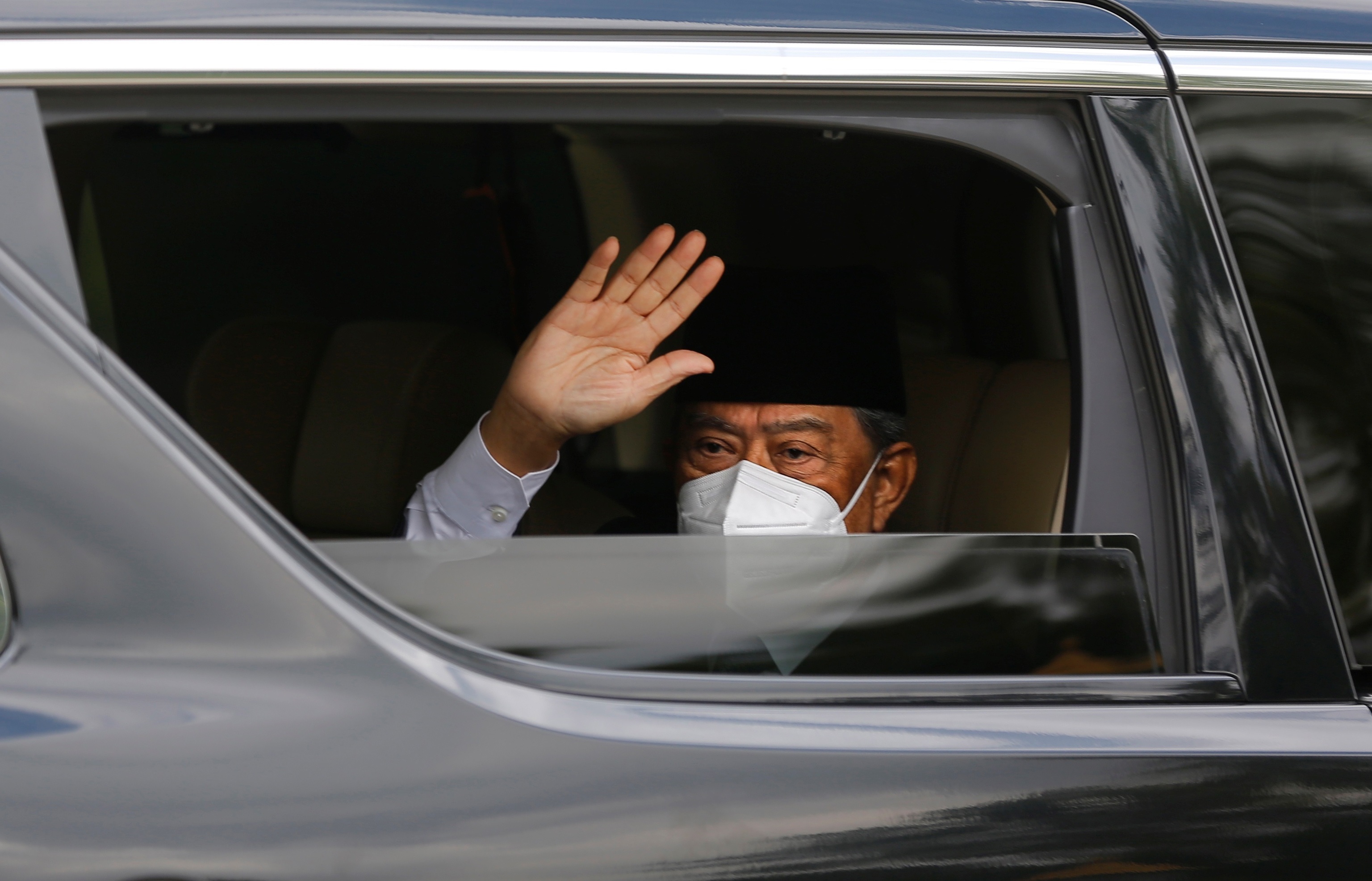 El primer ministro de Malasia, Muhyiddin Yassin, este lunes.