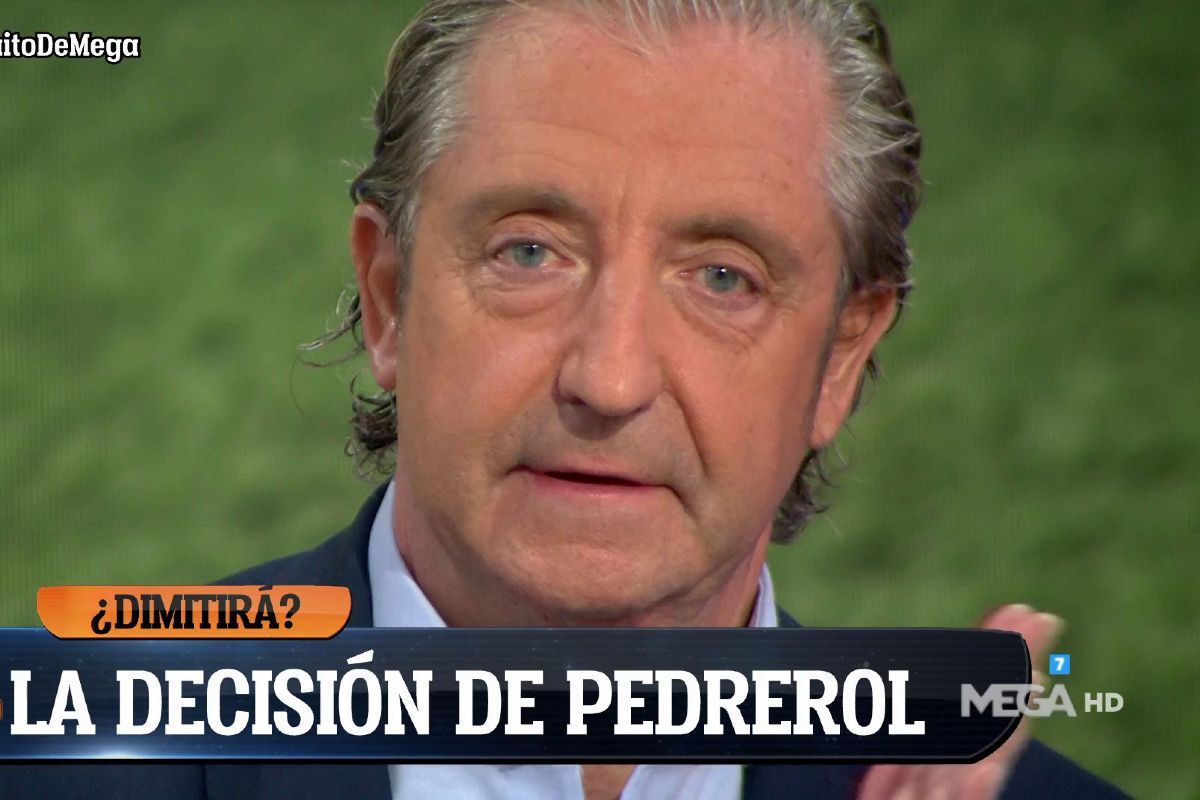 Las palabras de Pedrerol tras ver la encuesta sobre su dimisin de El Chiringuito: "Ahora podra cambiar de opinin"