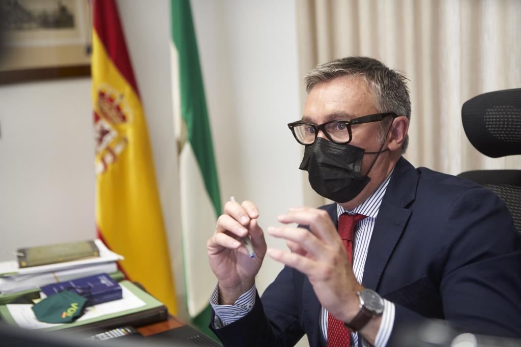 Manuel Gavira, portavoz de Vox en el Parlamento de Andaluca.