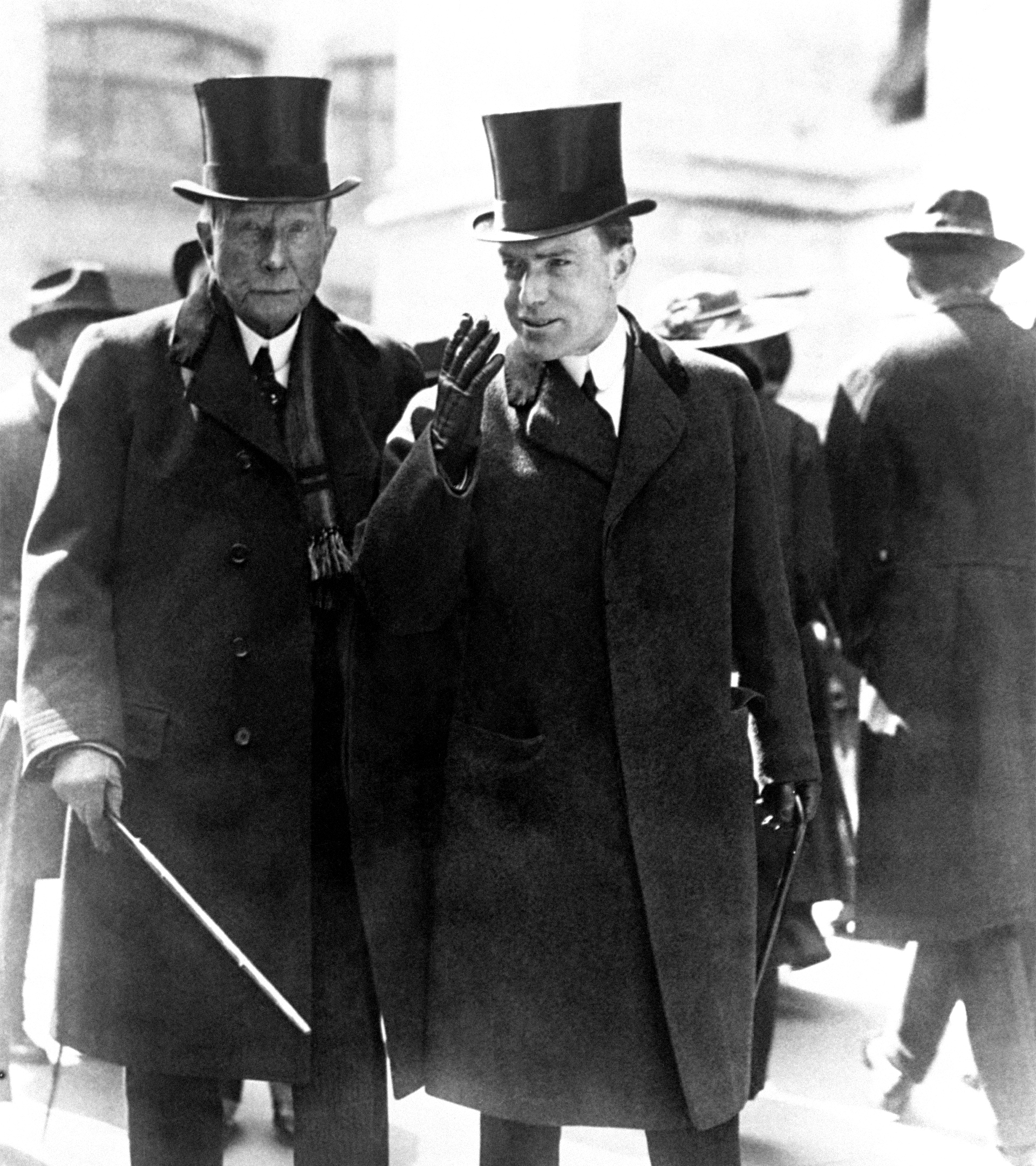 John Rockefeller y su hijo Junior, los pilares de la saga