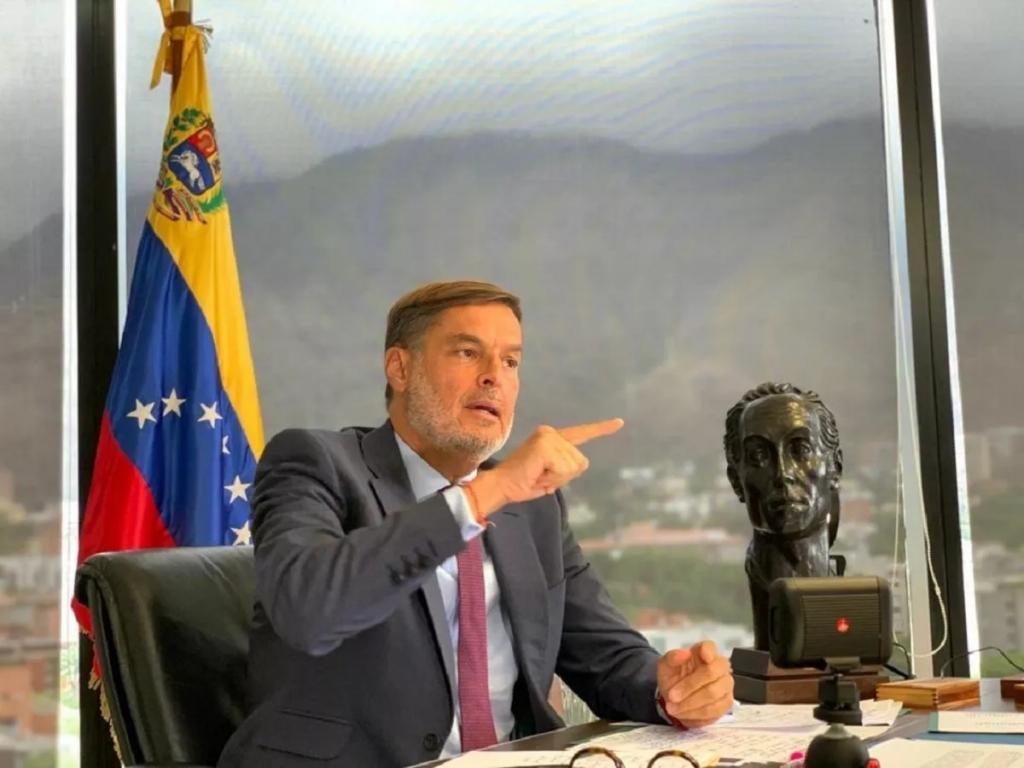 El nuevo ministro de Exteriores venezolano, Flix Plasencia.